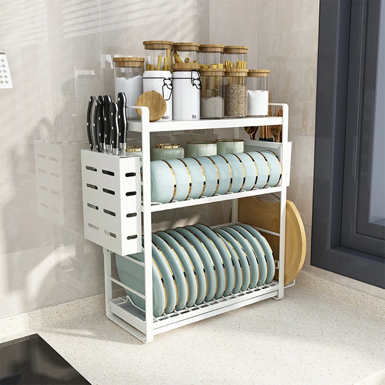 

over the sink dish drainer rack, Natural