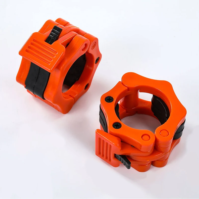

Customized barbell collar fitness accessories high quality nylon 50mm special buckle for barbell bar, 8 colors