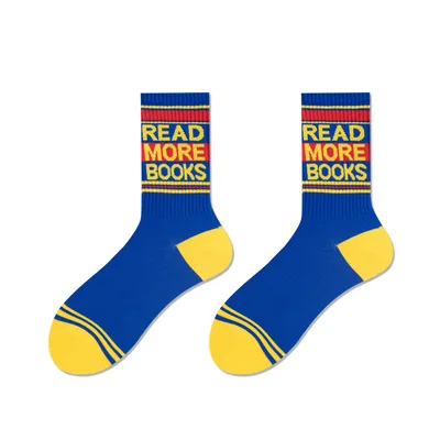 

Custom Pattern Sports Crew Knitted Adult Men Socks
