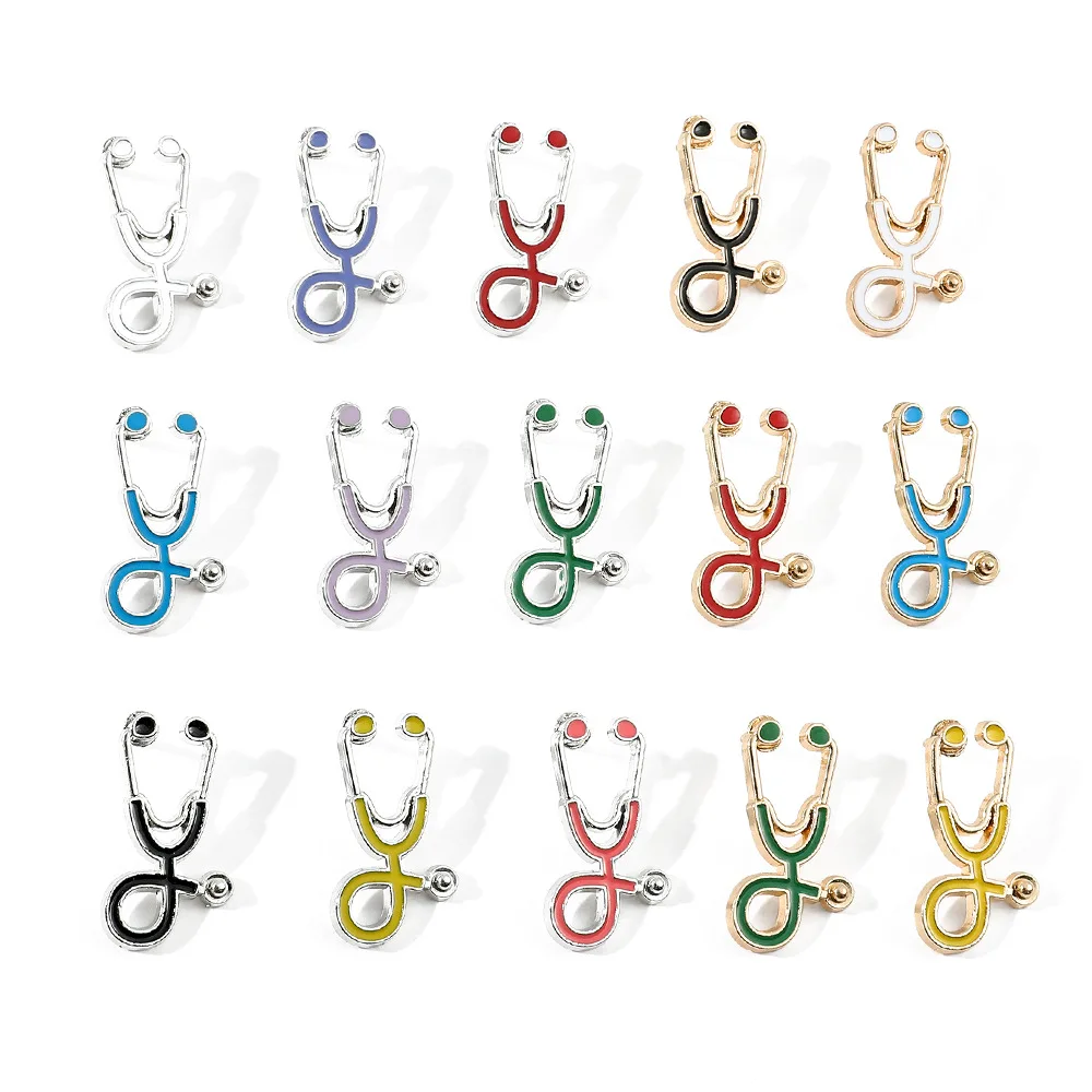 2025 Hot-selling Stethoscope Earthing Series Accessories for Medical Professionals in Europe and America - Metal Badge
