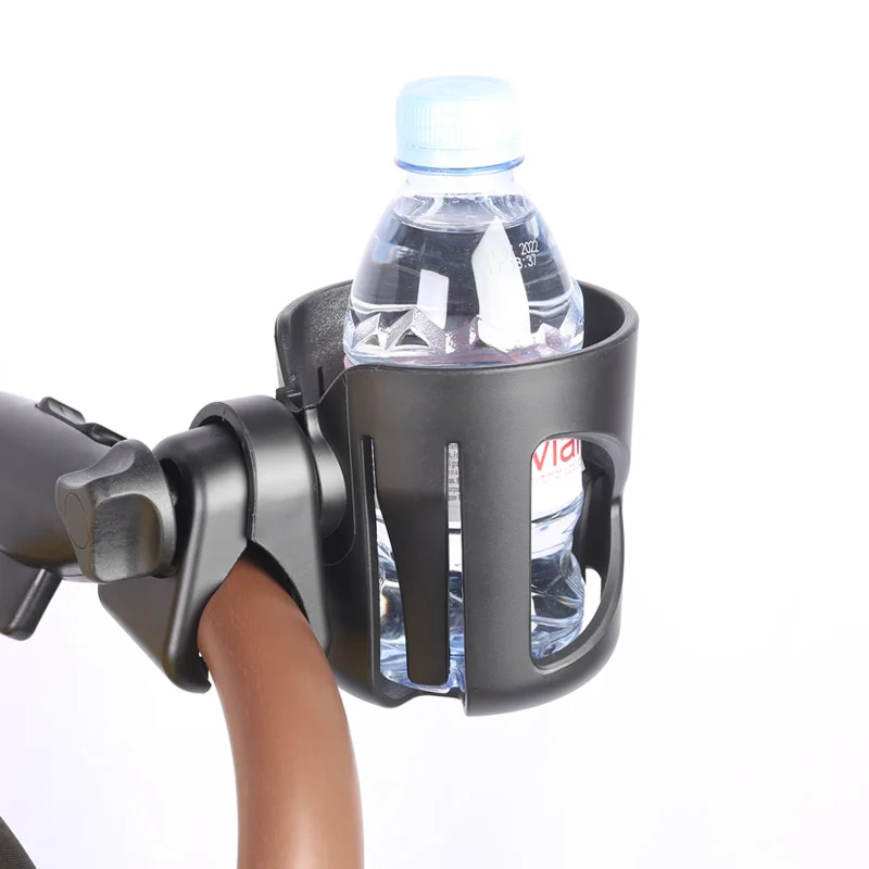 

Very hard unbreakable quality pram clip stroller plastic cup holder, Black