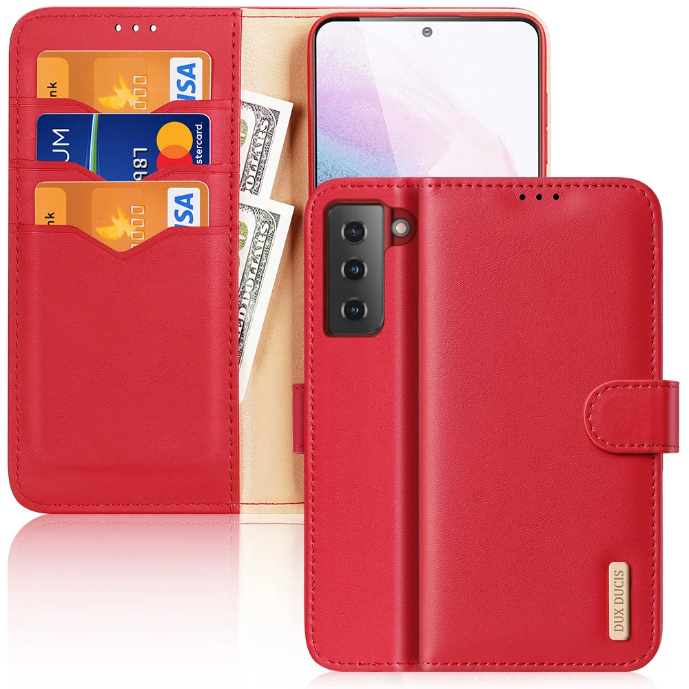 

Real Pu Leather S21 Ultra Mobile Phone Case For Samsung Galaxy 21 Plus 5G