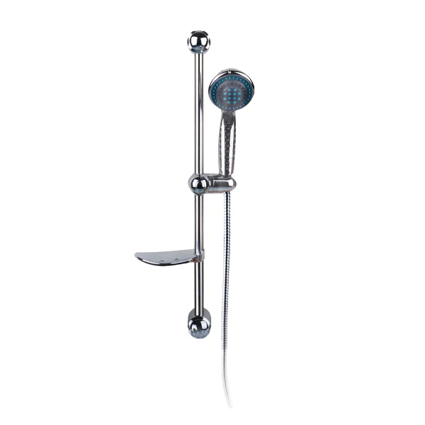 

sliding bar hand shower head chrome shower bathroom accessory