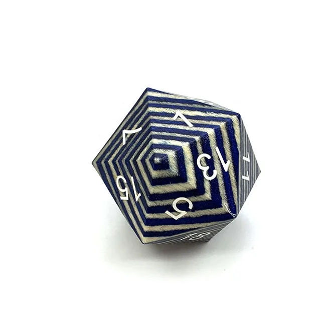 

DND Wooden Dice wood dice d20, Customized color