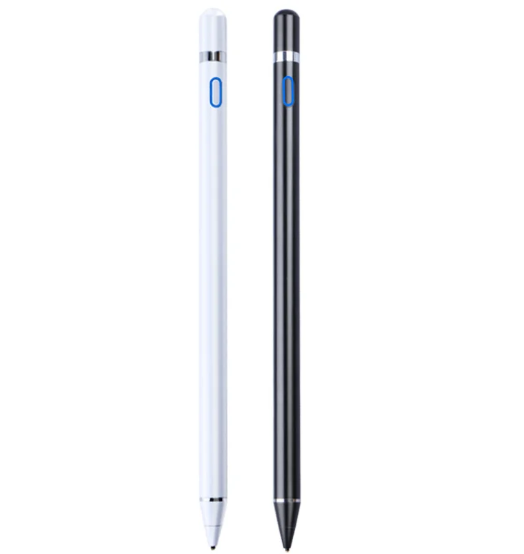 

Universal Digital Stylus Pens Rechargeable Multifunction Screen Touch Pen for iPad iPhone Xiaomi Huawei Tablet Stylus Pen, Black/white