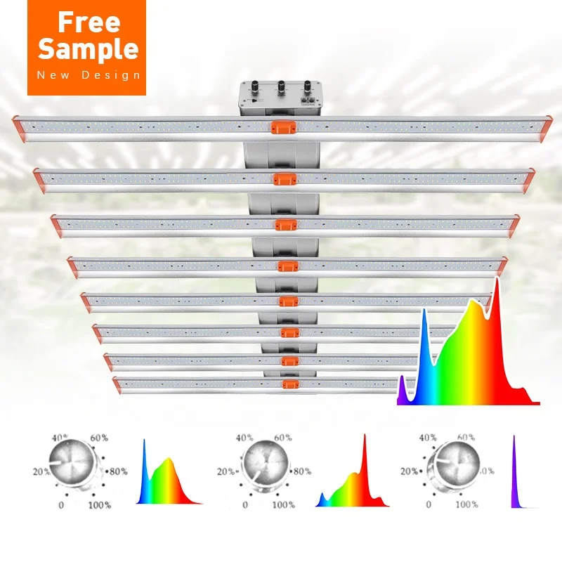 Horticulture Greenhouse Dimmable Samsung Lm301H Lm301B Full Spectrum Indoor Led Plant Grow Lamp Light Bar