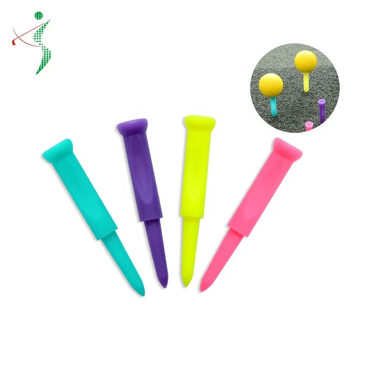 

Golf Accessory Step Down Golf Tees popular Flat Plastic Golf Tees, Multi color