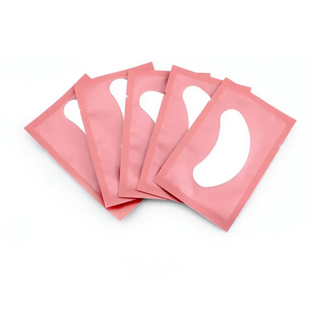 

Lint free ice eye lash pad adhesive cooling hydrogel microfoam tape under eye pads mask gel patch for eyelash extensions