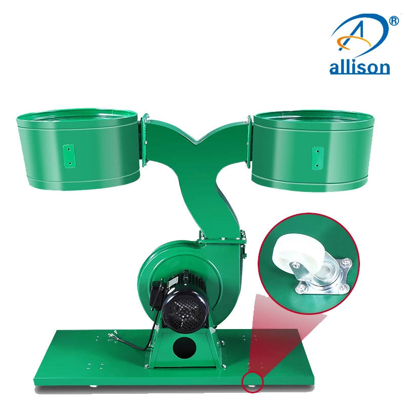 
MF9030 Low Price Electric Double Bag Wood Dust Collector For Woodworking Machine 