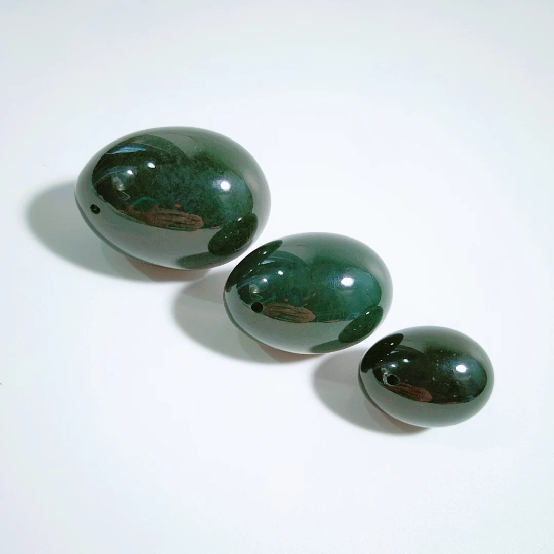 

2020 Amazon factory wholesale price natural yoni egg set nephrite jade yoni egg set