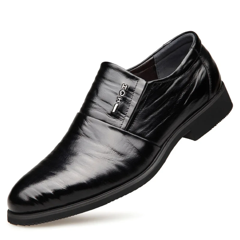 

Two Layer Cowhide Men'S Casual Leather Shoes,Formal Casual Leather Shoe For Man