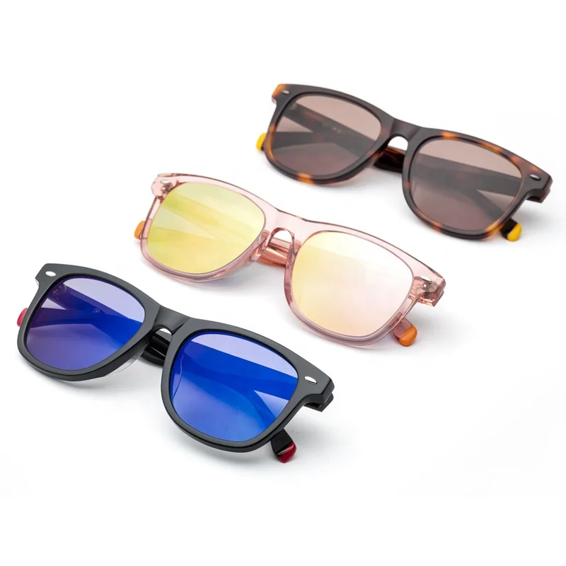 

Classic square sunglasses high end handmade acetate polarized sunglasses