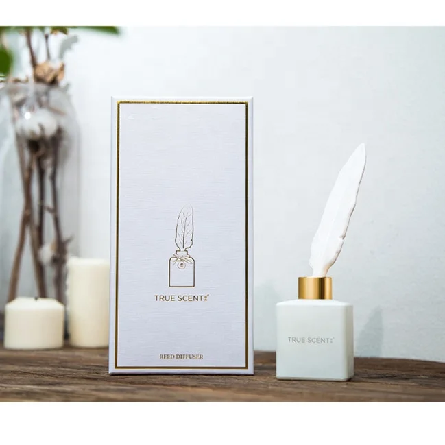 

Guangzhou True Scent 150ml ceramic reed diffuser set with liquid CXCD002