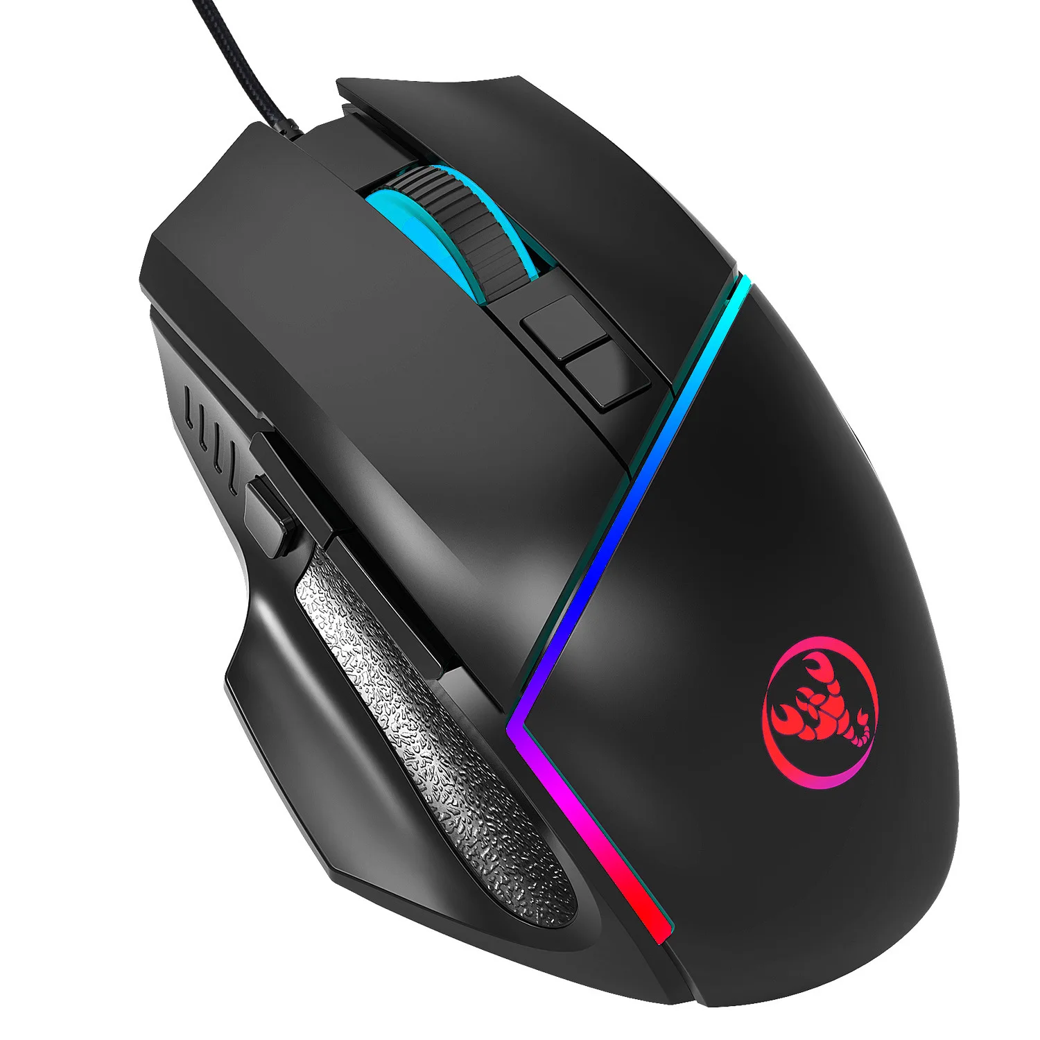 

Custom OEM Drop Shipping 8D 6400 DPI RGB Mause Wired Maus Computer Gaming Mouse for Gamer for Desktop