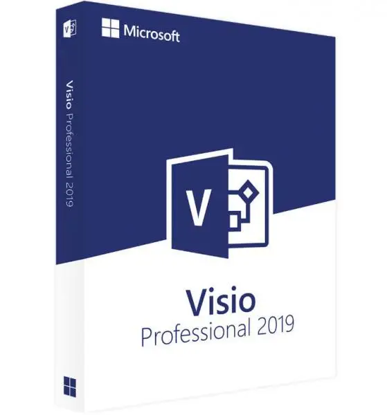 

New Microsoft Visio Professional 2019 retail digital key