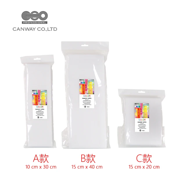 

Salon highlight hair color dye recycle sheet perm sheet