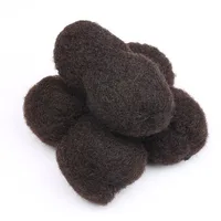 

Yotchoi Wholesale 100% Human Hair High Quality Thick Afro Kinky Bulk Hair For Dreadlocks 4pcs/lot 30g/pcs