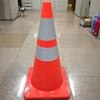 high warning excellent road barriers triangle traffic cone with sand filled