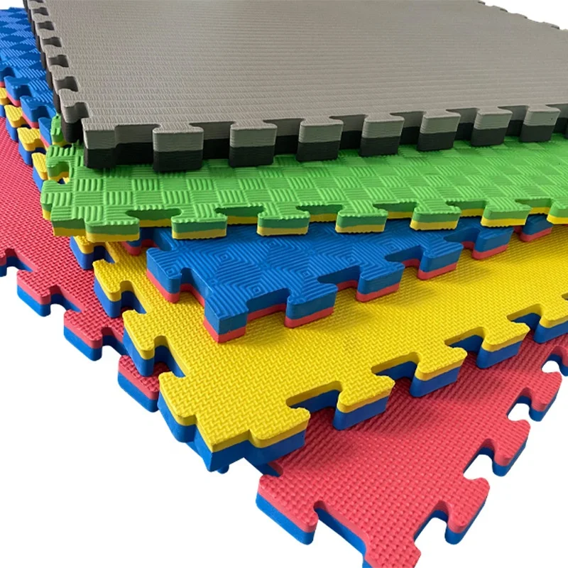 

2cm 3cm 4cm tatami mat puzzle eva mats 100x100 foam floor tile taekwondo mats in low price, Customized