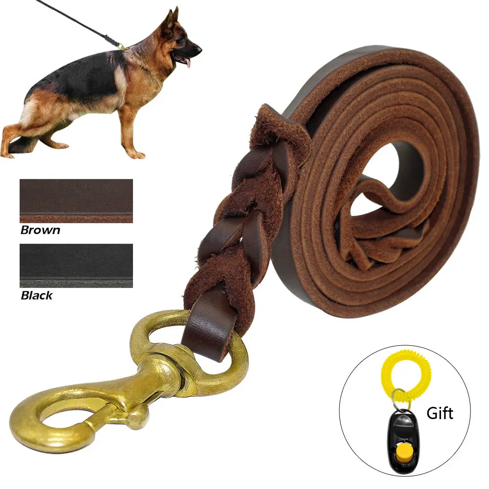 

Home & Garden Cheap Leashes dog harness set, Brown/black