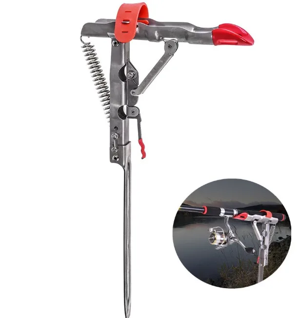 

New Fishing Rod Holders Automatic Fishing Stainless Steel Pole Tackle Storage Sea Rod Fishing Accessories Bracket Outdoor