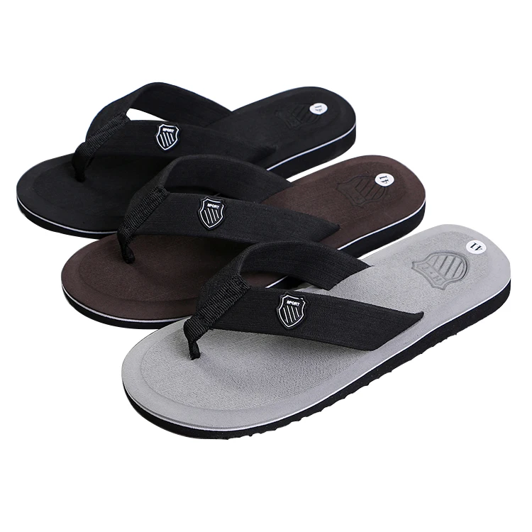 

Summer fashion new rubber soft shoes home outdoor sports men's slippers, Customized color