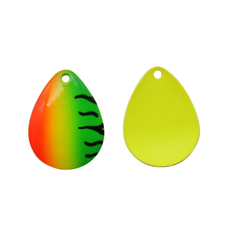 

High quality Colorful Sequins artificial Metal Buzz Bait Wobblers Sinking Fishing Lure Spinnerbait blades, 13colors
