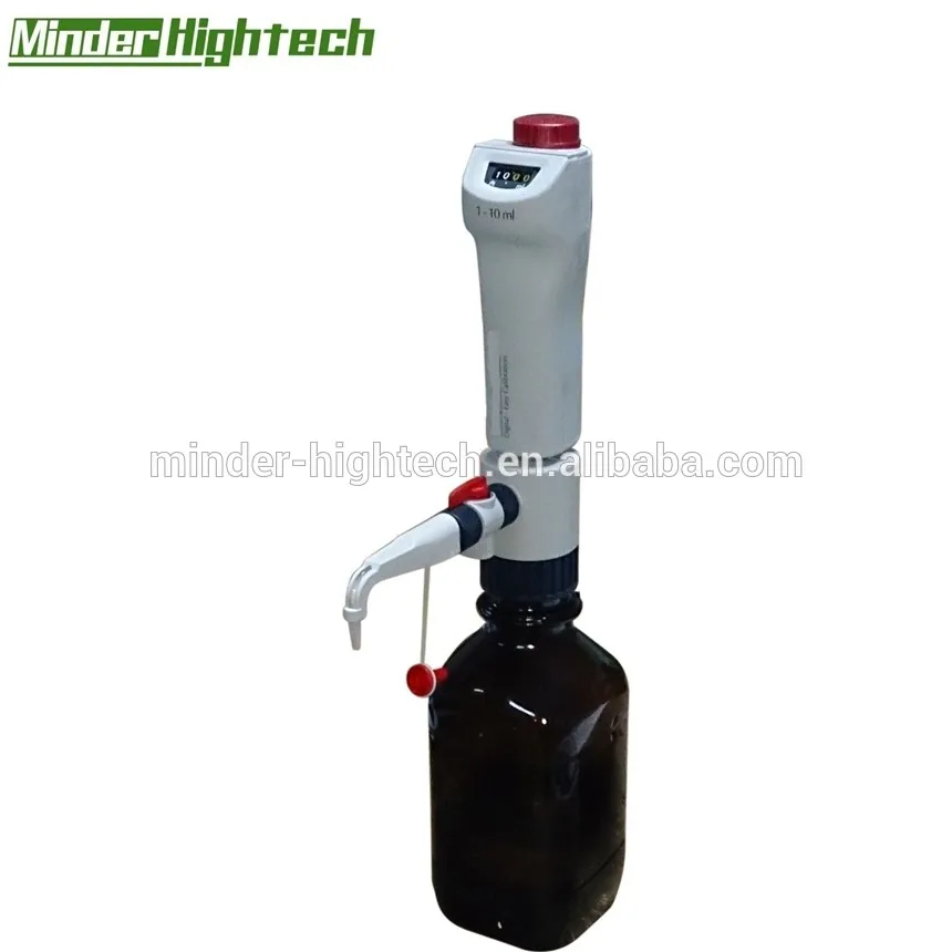 Bottletop Electrolyte Digital Dispenser With 32oz Boston Round Glass