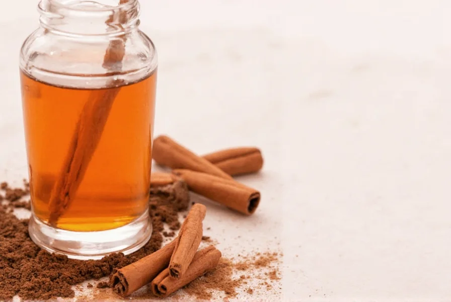 Dentist demonstrating proper swishing technique with cinnamon mouthwash during patient consultation