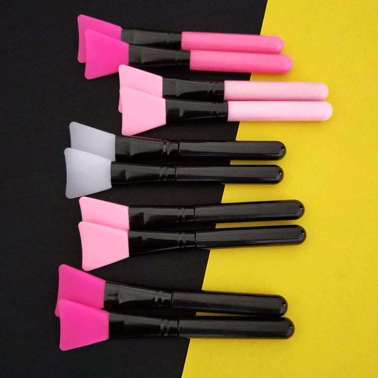DIY Tool Clay Cream Applicator Silicone Professional Mask Brush with Logo