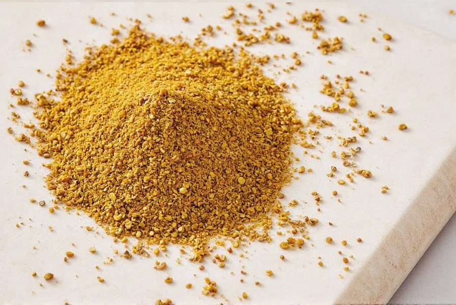 Spice rack with mustard seed alternatives