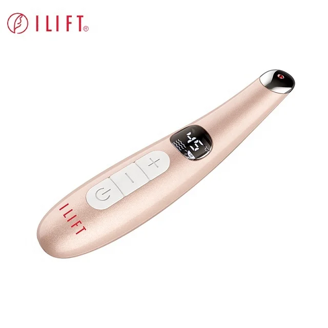 

Electric Heat Wand Eye Massager Mini Eyes Wrinkle Dark Circles Removal Pen Anti Aging, Any color is ok