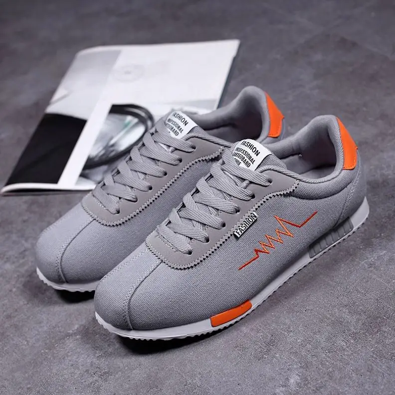 

High Quality Korean Fashion Net Cloth Sneakers Men's Casual Sports Shoes, Optional
