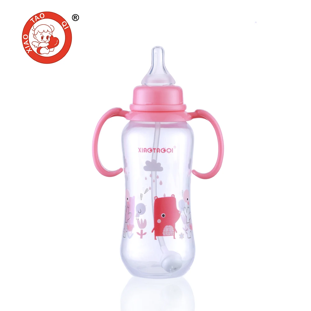 

Feeding Bottle Best Selling Factory Cheap Price High Quality BPA Free Standard Neck with Handles Plastic Natural Newborn Baby, As picture or customized