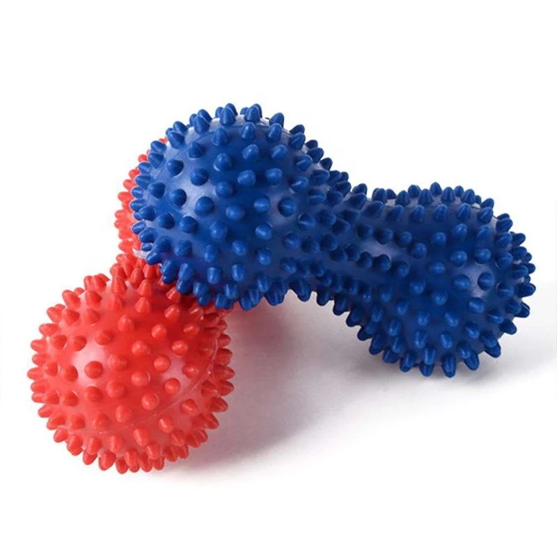 

Double Ball Massage Set Spikey Massage Ball for Body Exercise