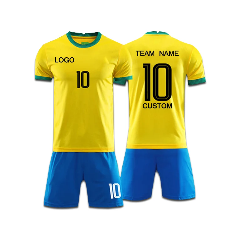 Source Hot sale High quality customized soccer jersey set on m