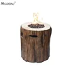 Modeno vintage gfrc gas propane lpg fire pit column for backyard