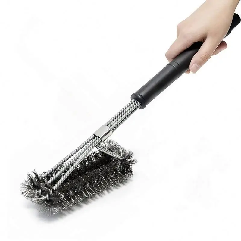 

long handle cleaning brush ,NAYwa bbq cleaner brush, Black