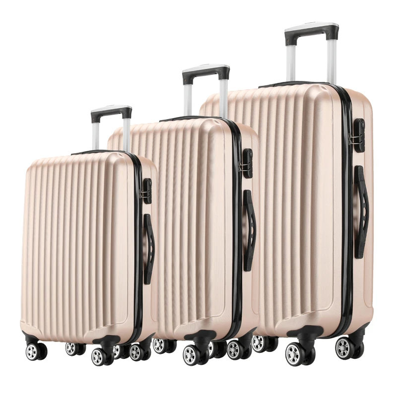 

wholesales luxury luggage set customized luggage traveling bags sample luggage suitcase 3pcs set