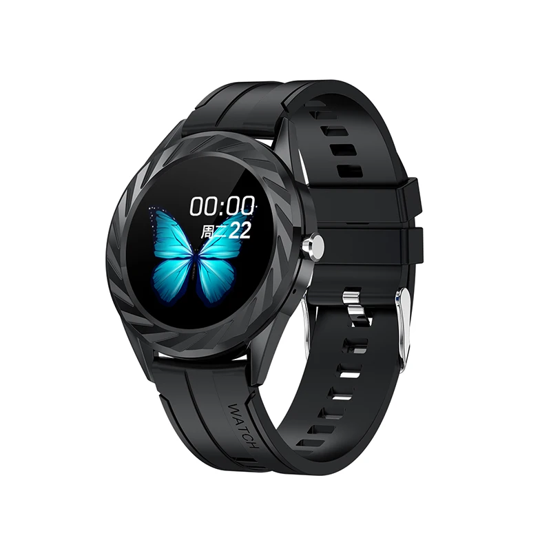 

New Arrival Latest Design Support Social App Message Reminder and Heart Rate Detection Sport Smart Watch, Customized colors