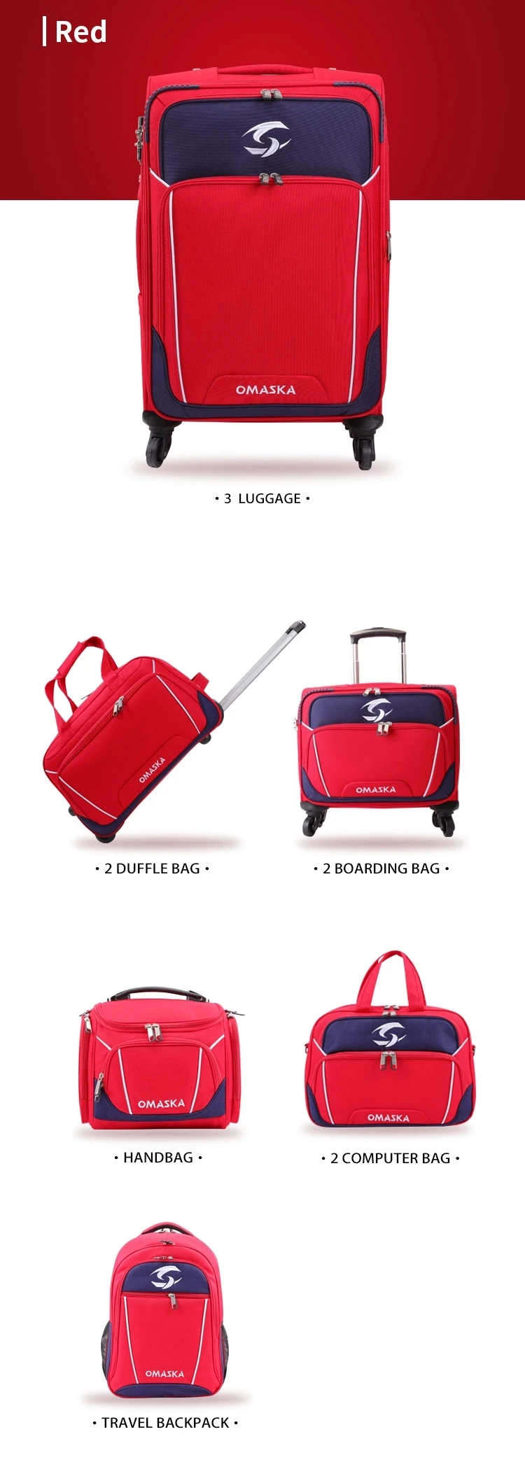 2020 New Designed Multiple Wholesale Suitcase Travelling Carry On