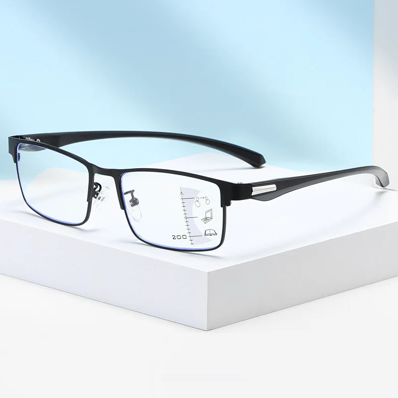 

3006 Progressive Multifocus Reading Glasses Flexible Lightweight Blue Light Blocking Computer Readers Bifocal Reading Glasses