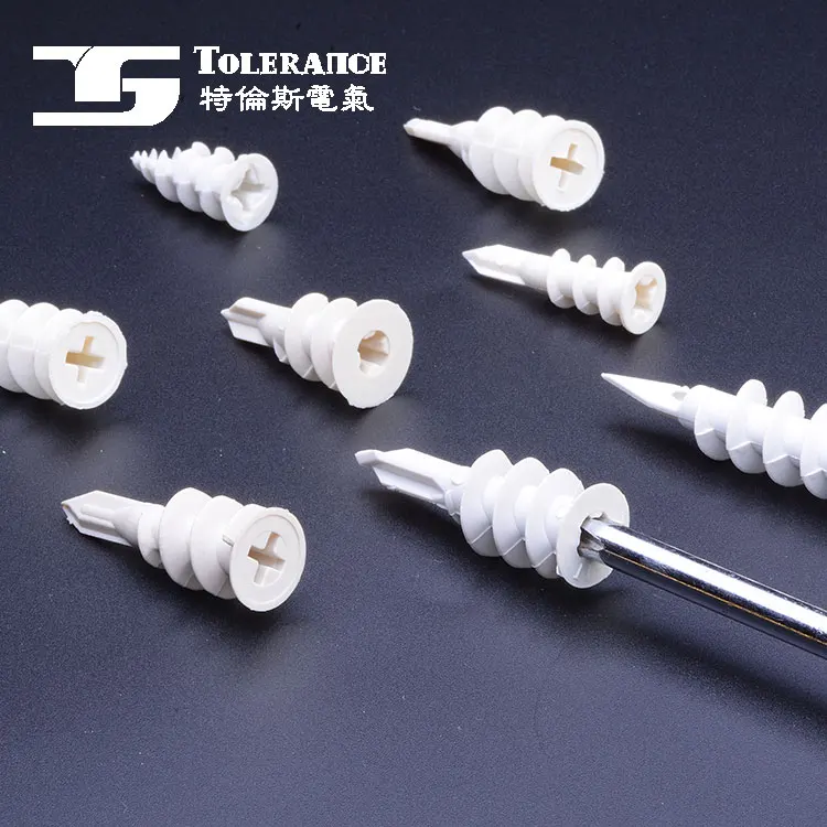 New Design Durable White Selfdrill Plastic Drywall Anchor Buy Anchor