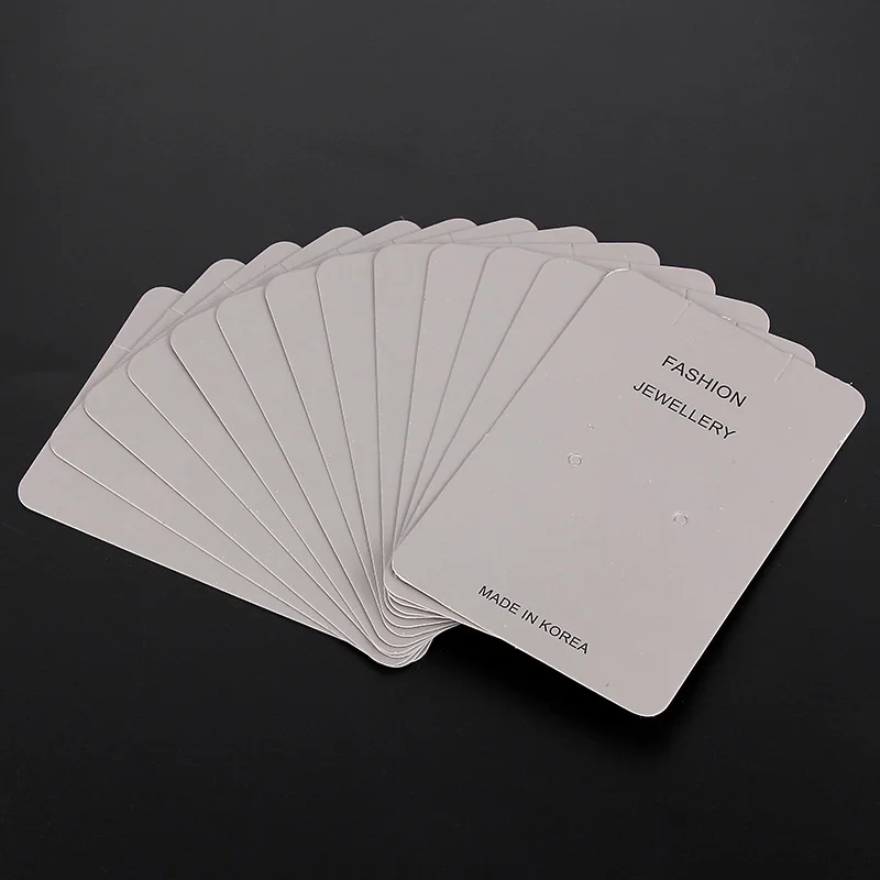 

High Quality Recycled Display Card Printing Earring necklace bracelet display Paper Card For Jewelry