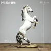 White horse furnishing articles resin crafts home decoration
