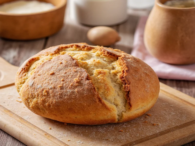 making homemade bread