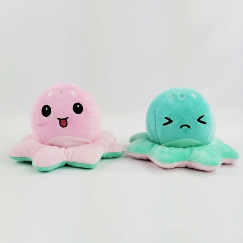 double sided plush toy