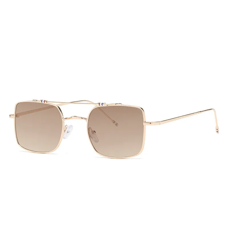 

for Men Brown Gradient Red Womens Trendy Mens Luxury Locs Rectangle Wholesale Sunglasses