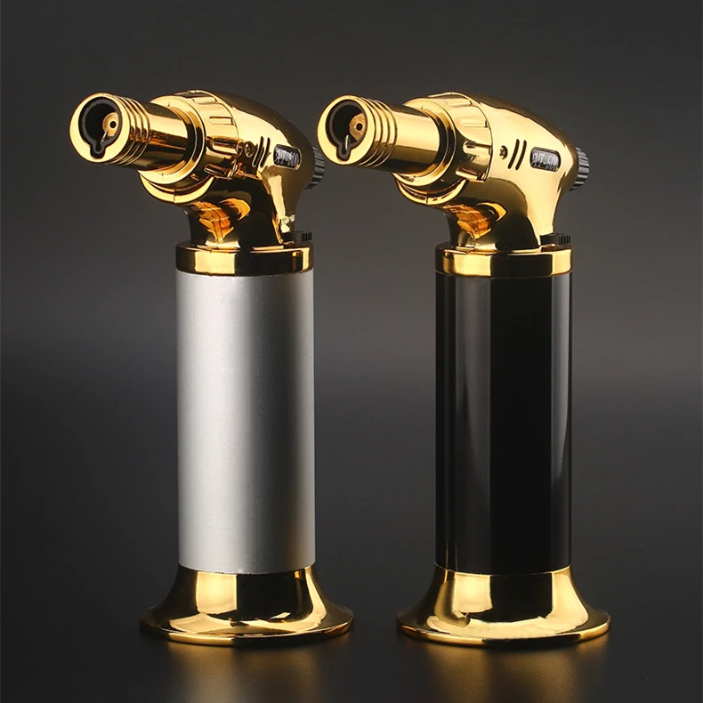 

High quality jet flame torch lighter refillable gas jet flame lighter stylish, Picture shows