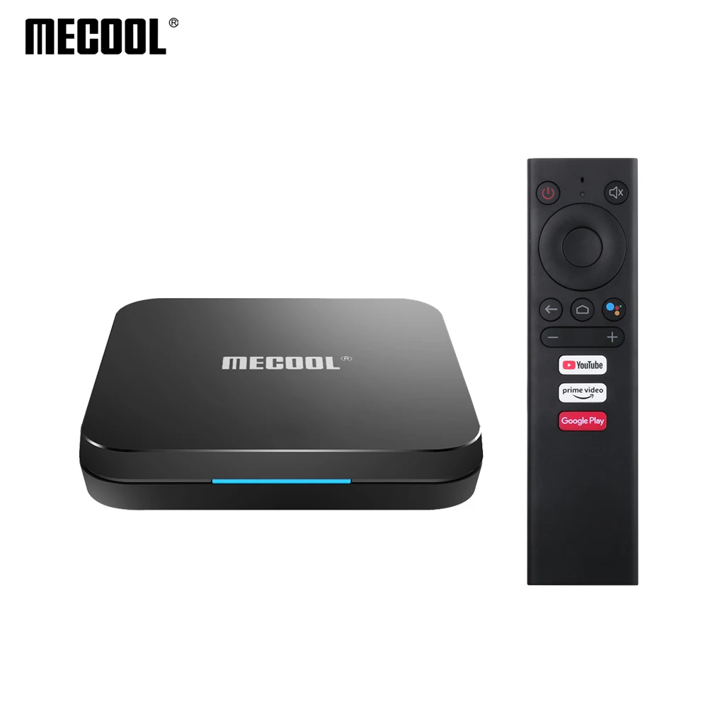 

Wholesale MECOOL KM9 PRO 2G 16G 4G 32G Voice Remote Control Google Chromecast ATV 4K Android Android TV Box Set Top Box